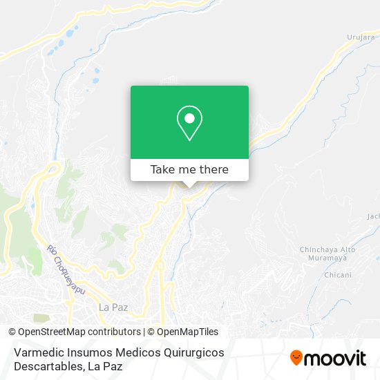 Varmedic Insumos Medicos Quirurgicos Descartables map