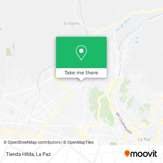 Tienda Hilda map