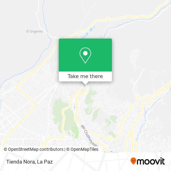 Tienda Nora map