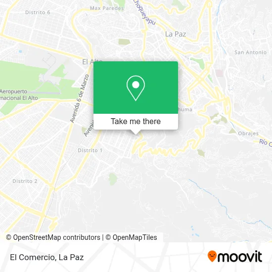 El Comercio map