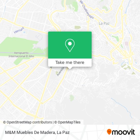 M&M Muebles De Madera map