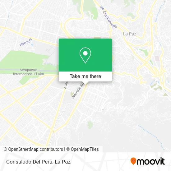 Consulado Del Perú map