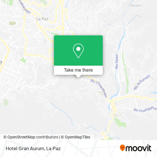 Hotel Gran Aurum map