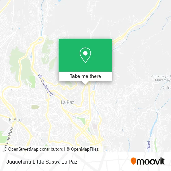 Mapa de Jugueteria Little Sussy