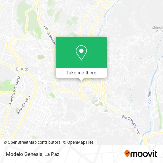 Modelo Genesis map
