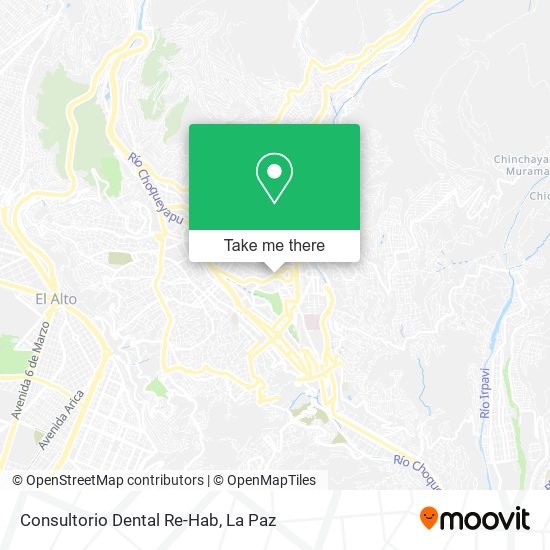 Consultorio Dental Re-Hab map