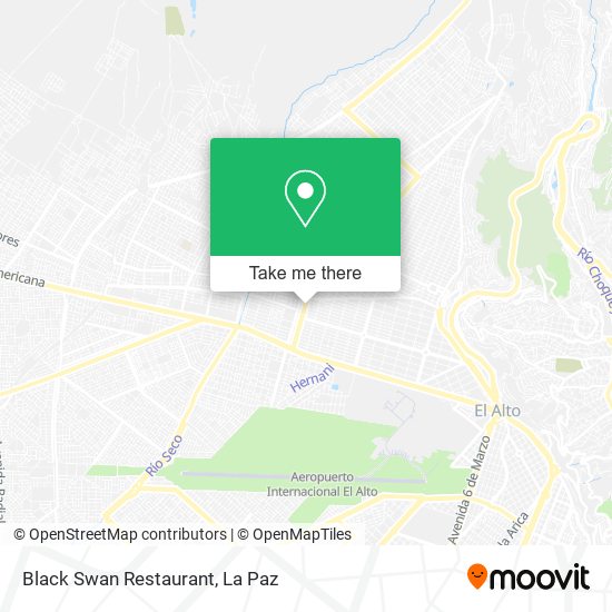 Black Swan Restaurant map