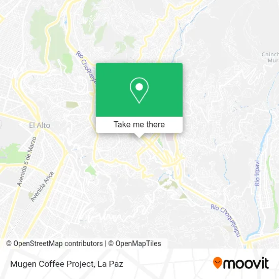 Mugen Coffee Project map