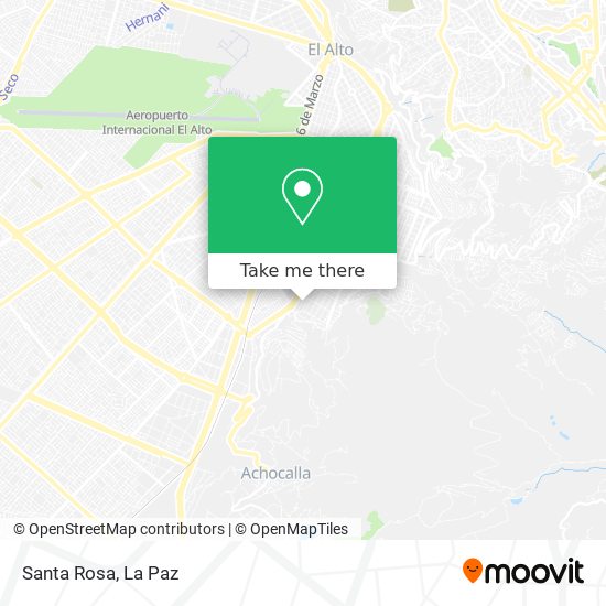 Santa Rosa map