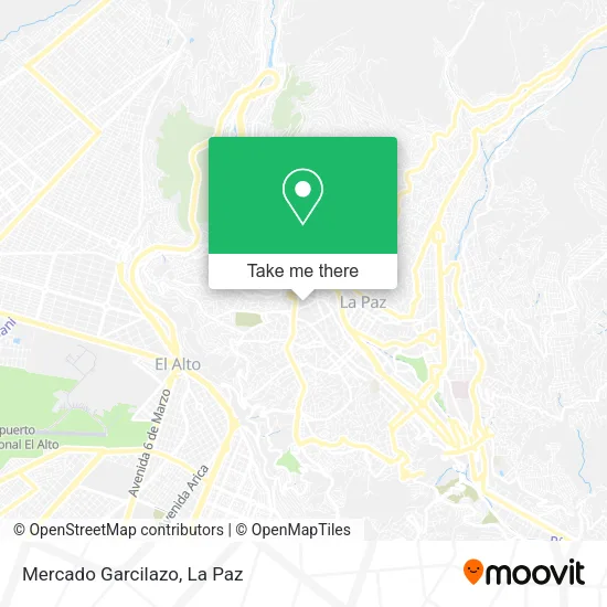 Mercado Garcilazo map