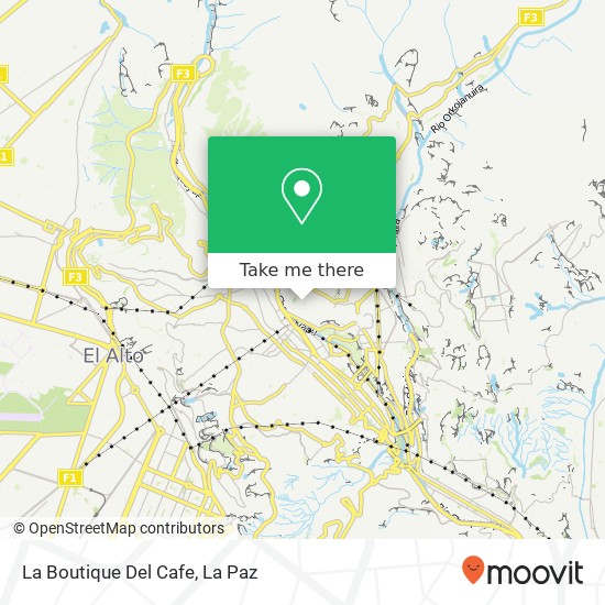 La Boutique Del Cafe map