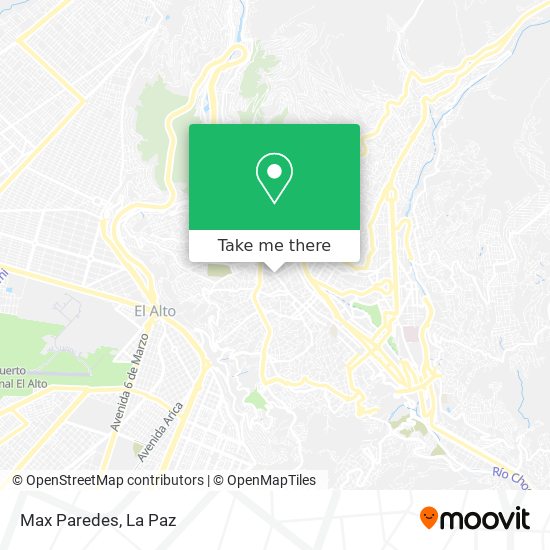 Max Paredes map