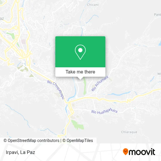 Irpavi map