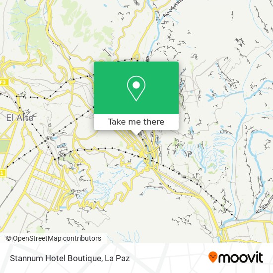 Stannum Hotel Boutique map