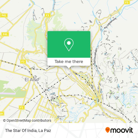 The Star Of India map