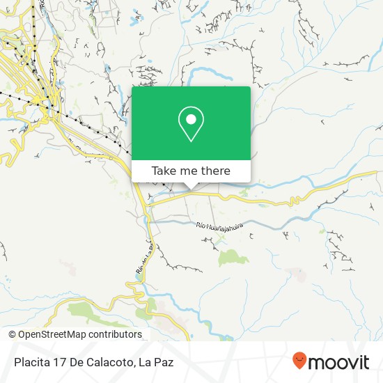 Placita 17 De Calacoto map