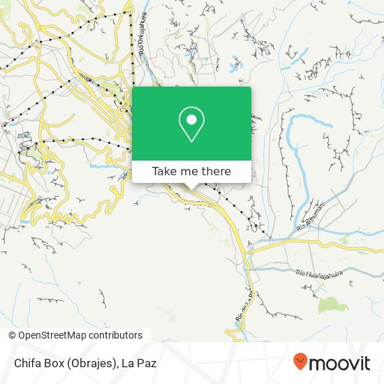 Chifa Box (Obrajes) map