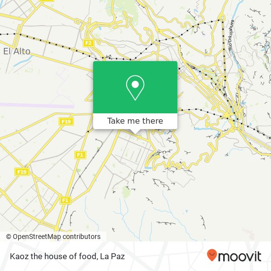 Kaoz the house of food map