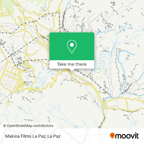 Makina Films La Paz map