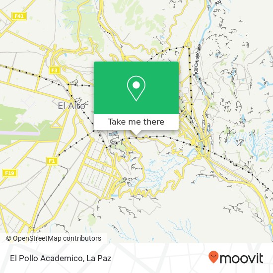 El Pollo Academico map