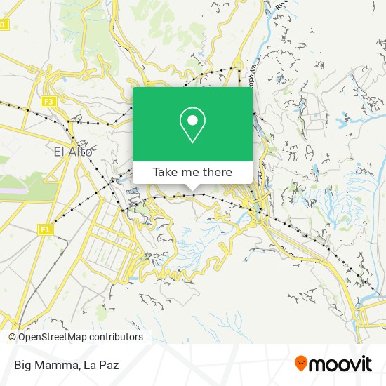 Mapa de Big Mamma