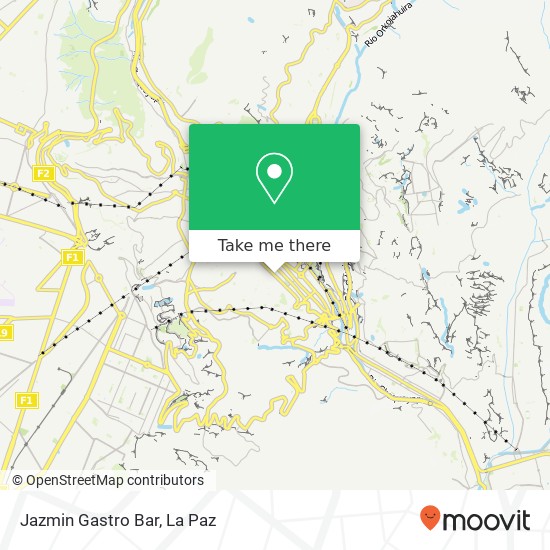 Jazmin Gastro Bar map