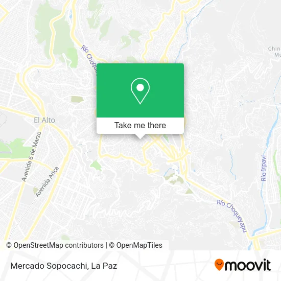 Mapa de Mercado Sopocachi