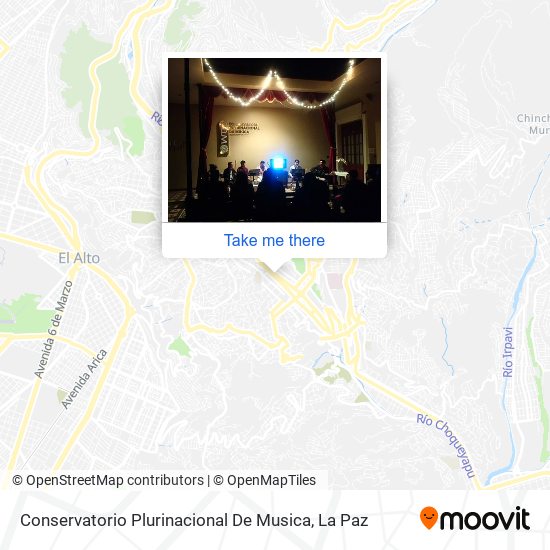 Conservatorio Plurinacional De Musica map