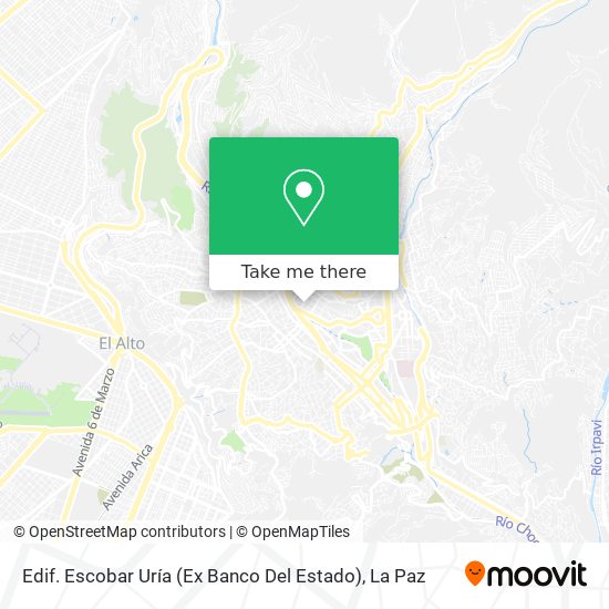 Edif. Escobar Uría (Ex Banco Del Estado) map