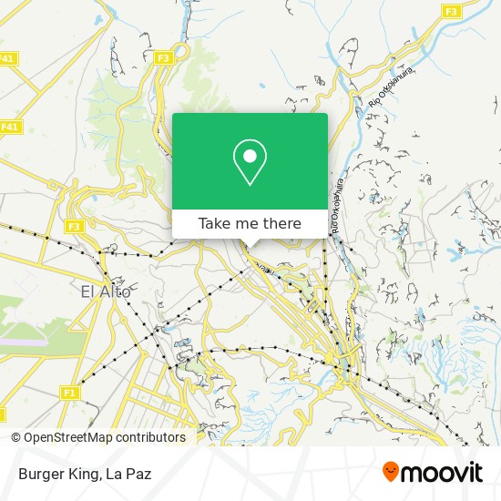 Burger King map