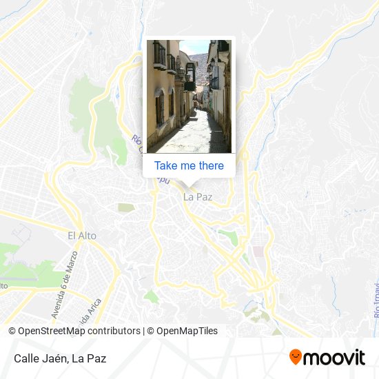Calle Jaén map