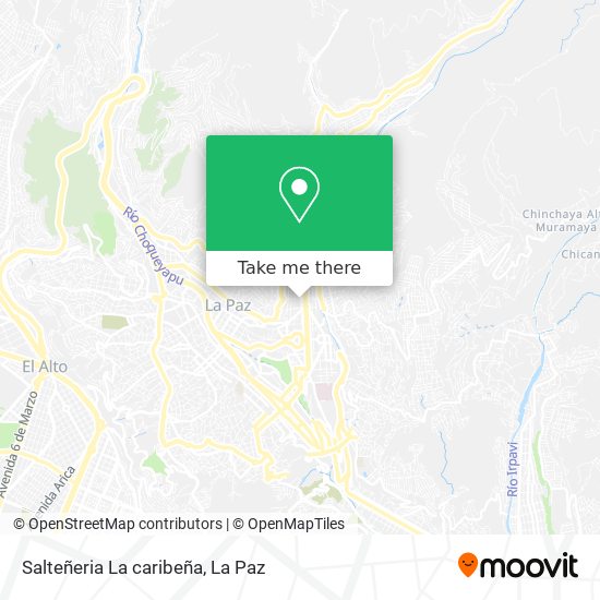 Salteñeria La caribeña map