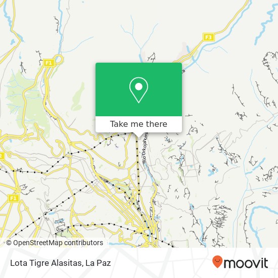 Lota Tigre Alasitas map