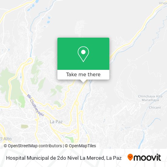 Hospital Municipal de 2do Nivel La Merced map