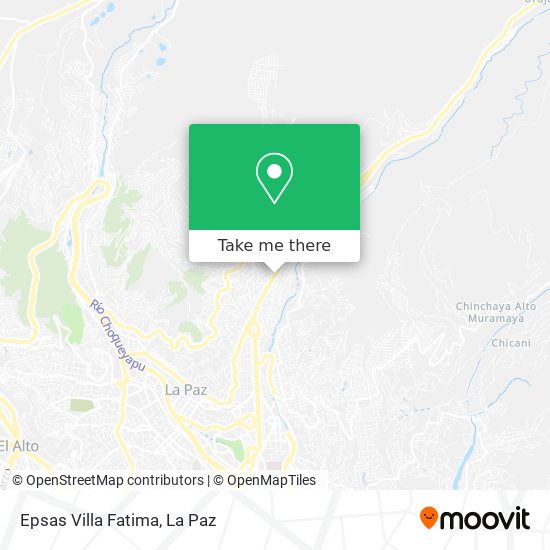 Epsas Villa Fatima map