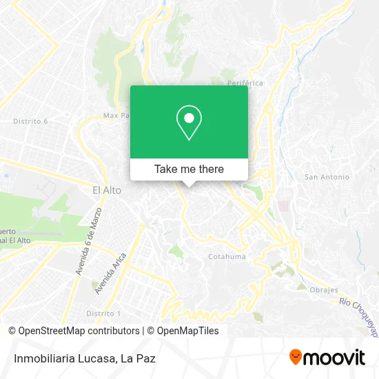 Inmobiliaria Lucasa map