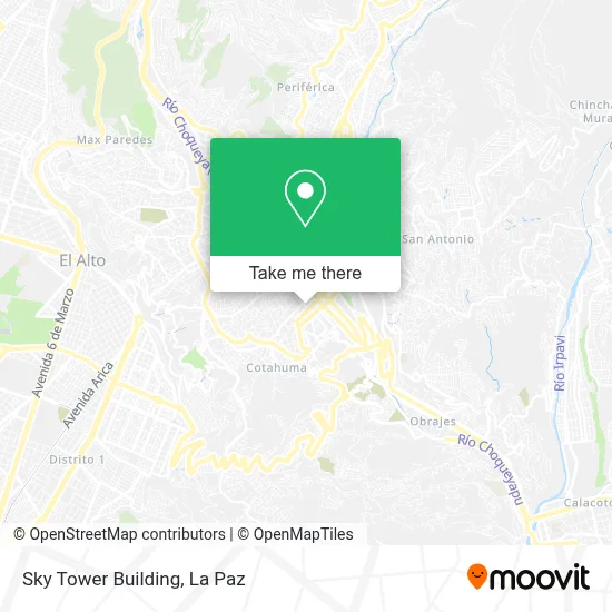 Sky Tower Building map