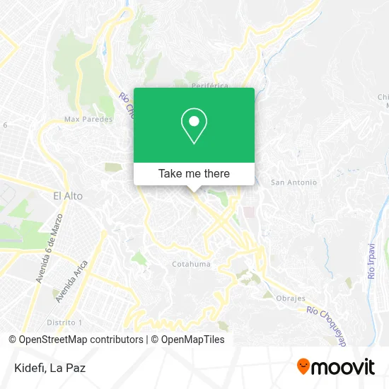 Kidefi map