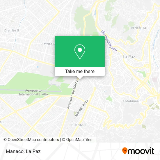 Manaco map