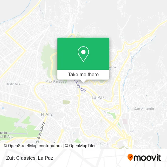 Zuit Classics map