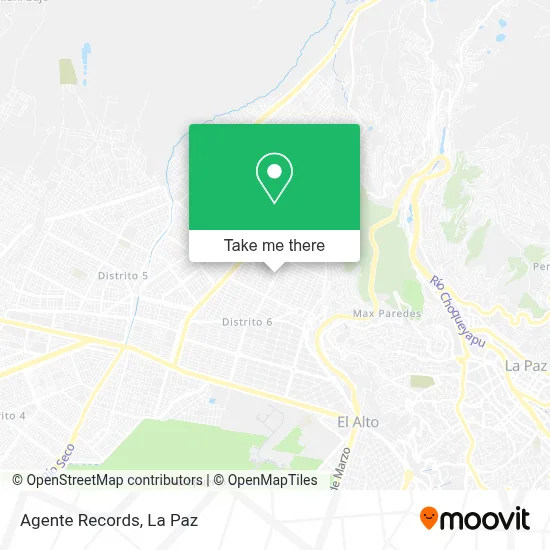 Agente Records map