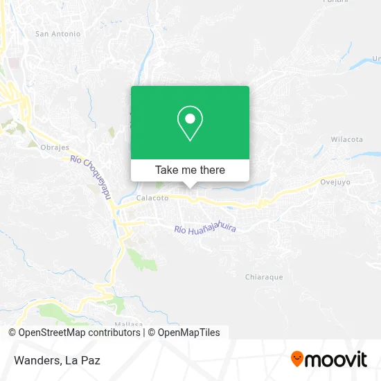 Wanders map