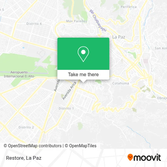 Restore map