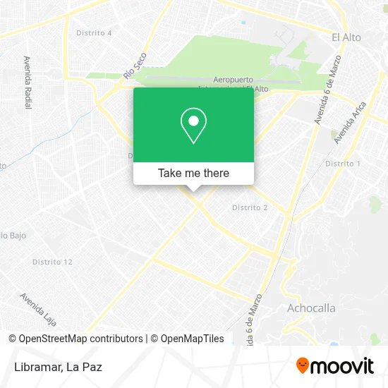 Libramar map