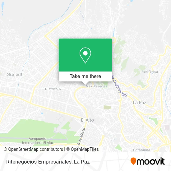 Ritenegocios Empresariales map