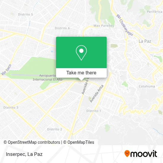 Inserpec map