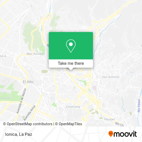 Ionica map