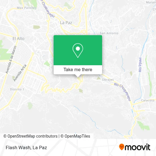 Flash Wash map