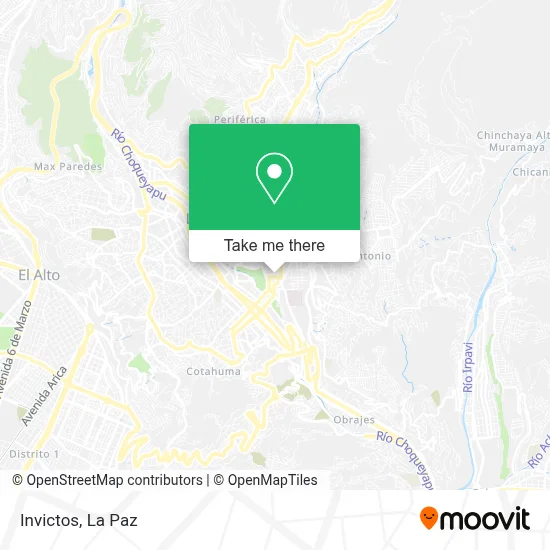 Invictos map