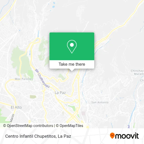 Centro Infantil Chupetitos map
